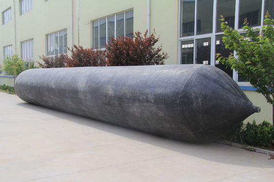 حقائب هواء مطاطية بحرية 1.5m X 15m مخصصة لمشاريع البناء البحرية